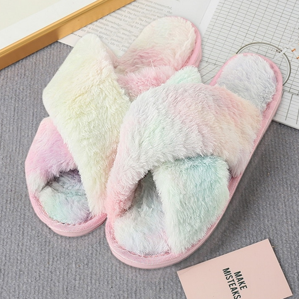 Pantufa Feminina Fluffy Slipper