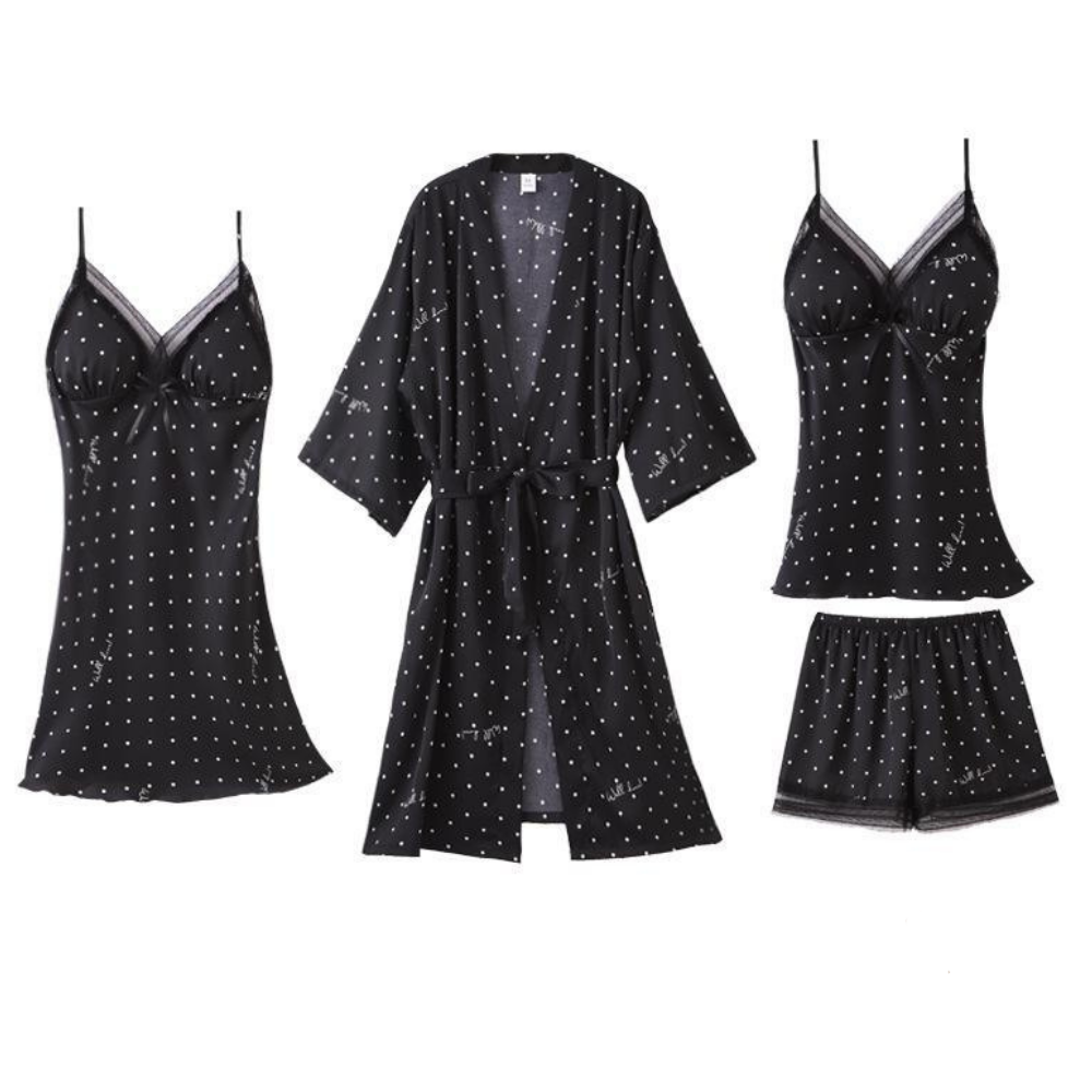 Pijama Feminino 4 Peças Sweet