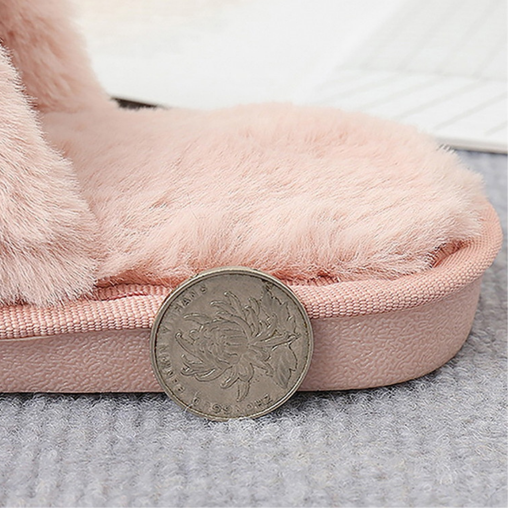 Pantufa Feminina Fluffy Slipper