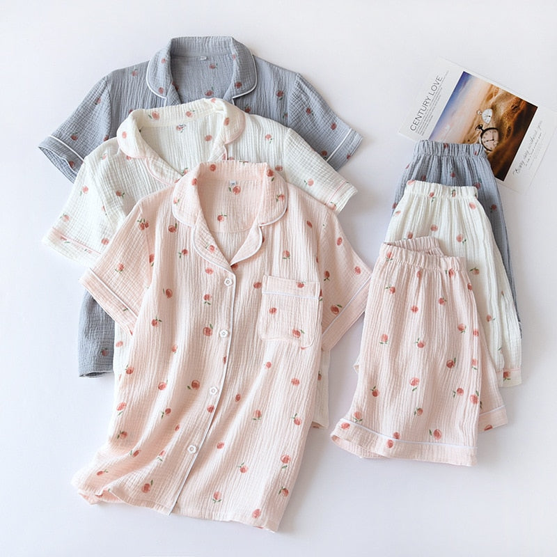 Pijama Feminino Americano Curto Lunna