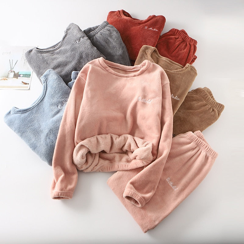 Pijama Feminino de Inverno Rubi