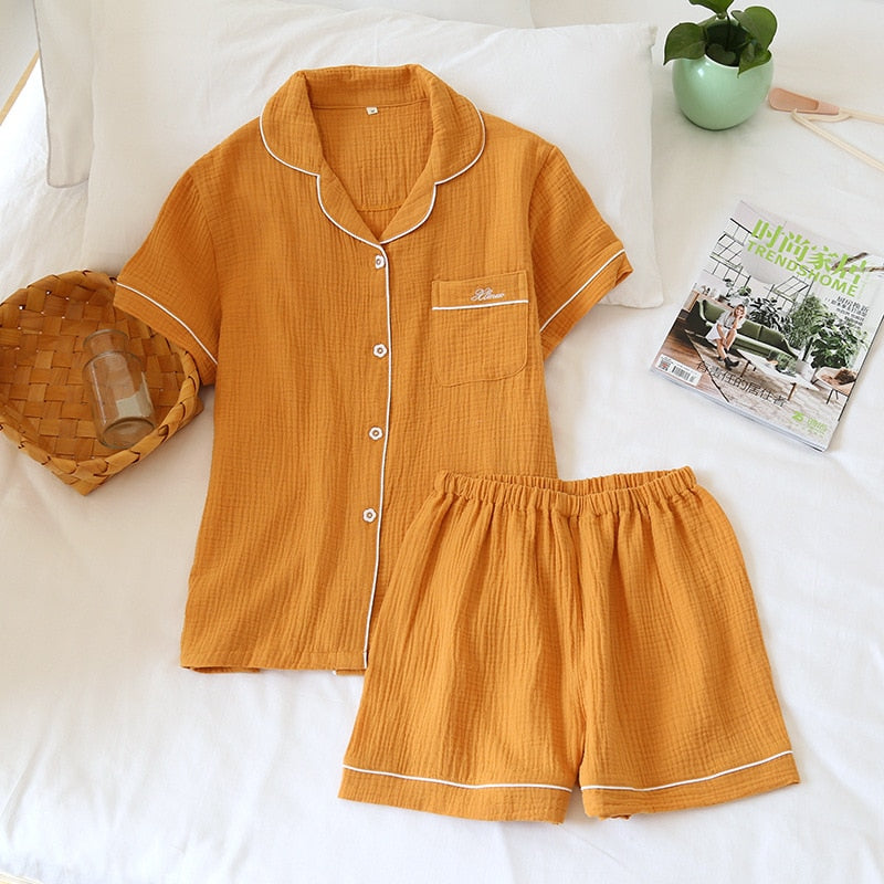 Pijama Feminino em Algodão Dominique