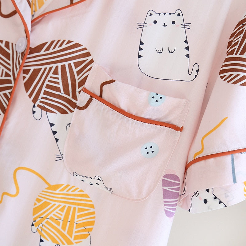 Pijama Feminino 3 Peças Madalena