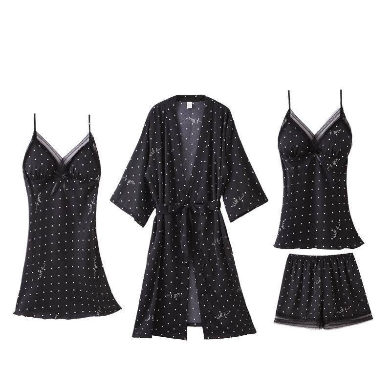 Pijama Feminino 4 Peças Sweet