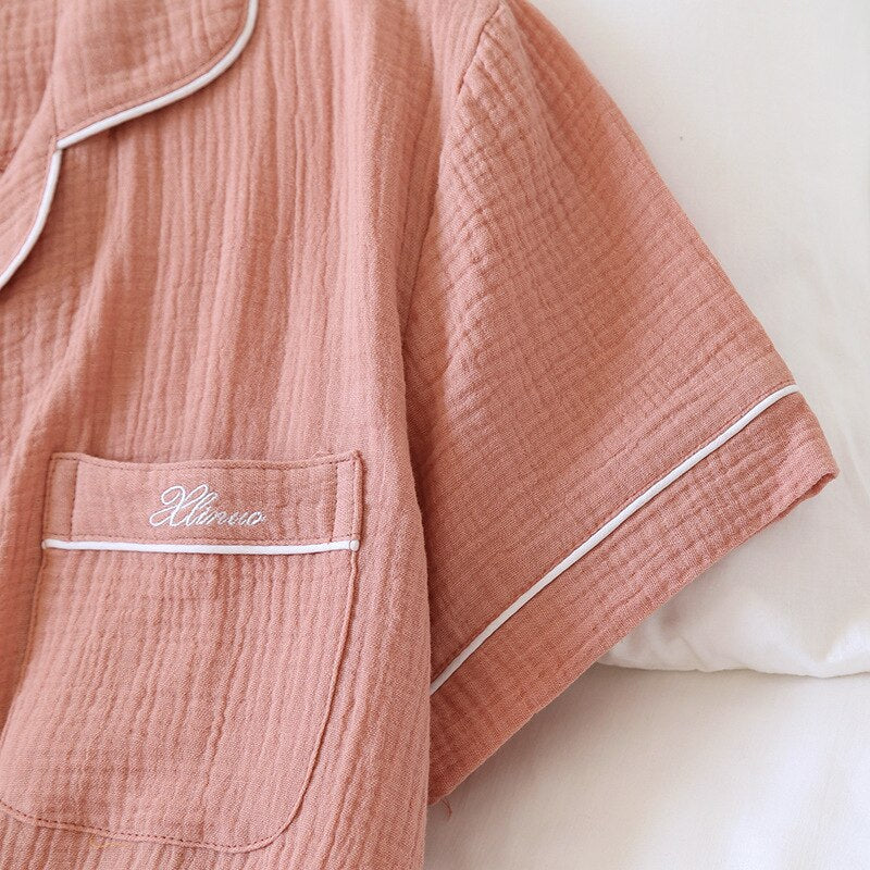 Pijama Feminino em Algodão Dominique