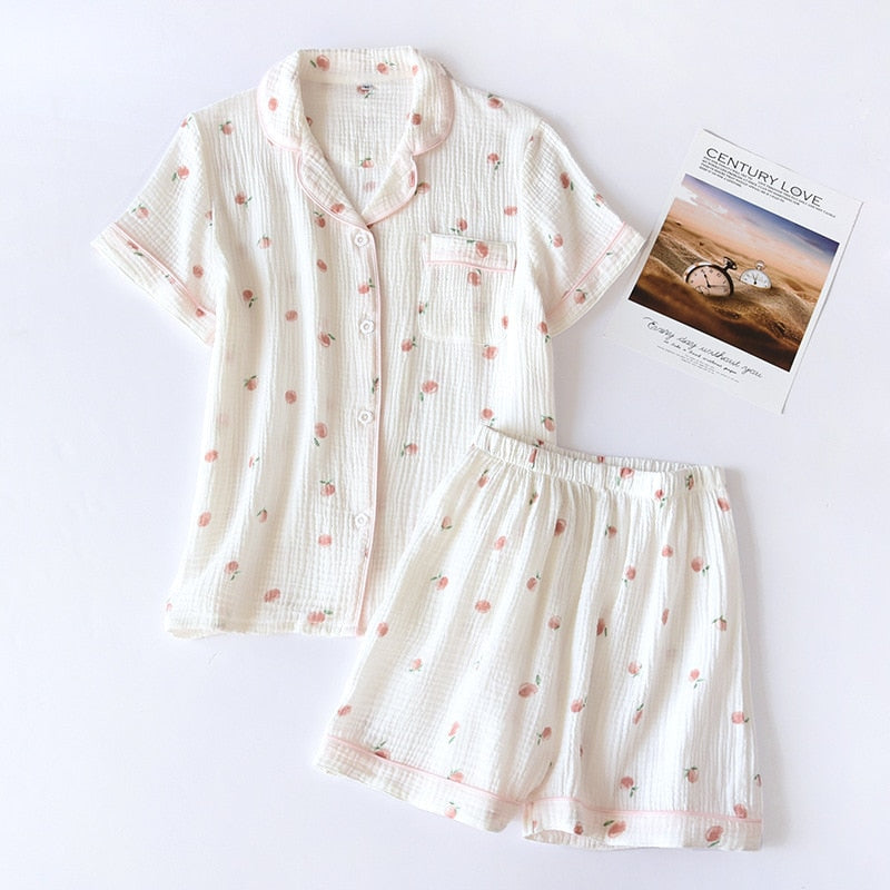 Pijama Feminino Americano Curto Lunna