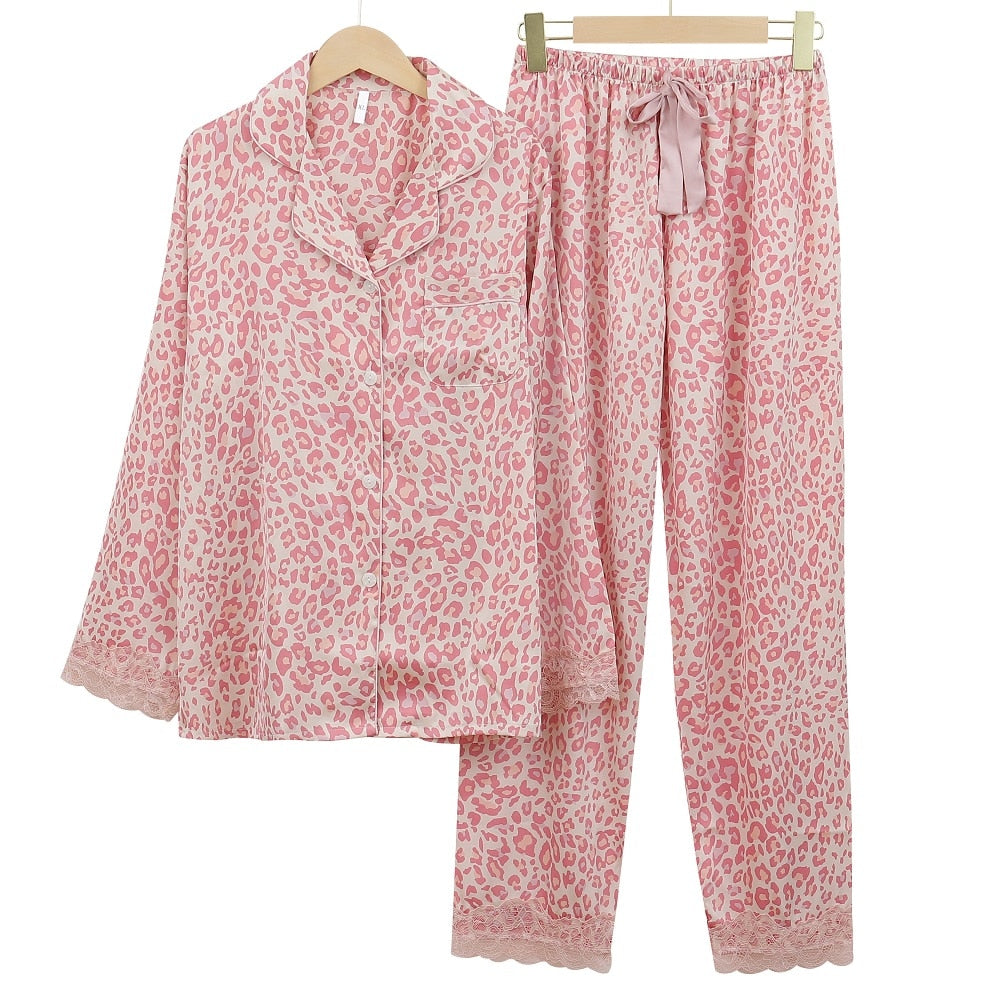 Pijama Feminino Americano Longo Animal Pri