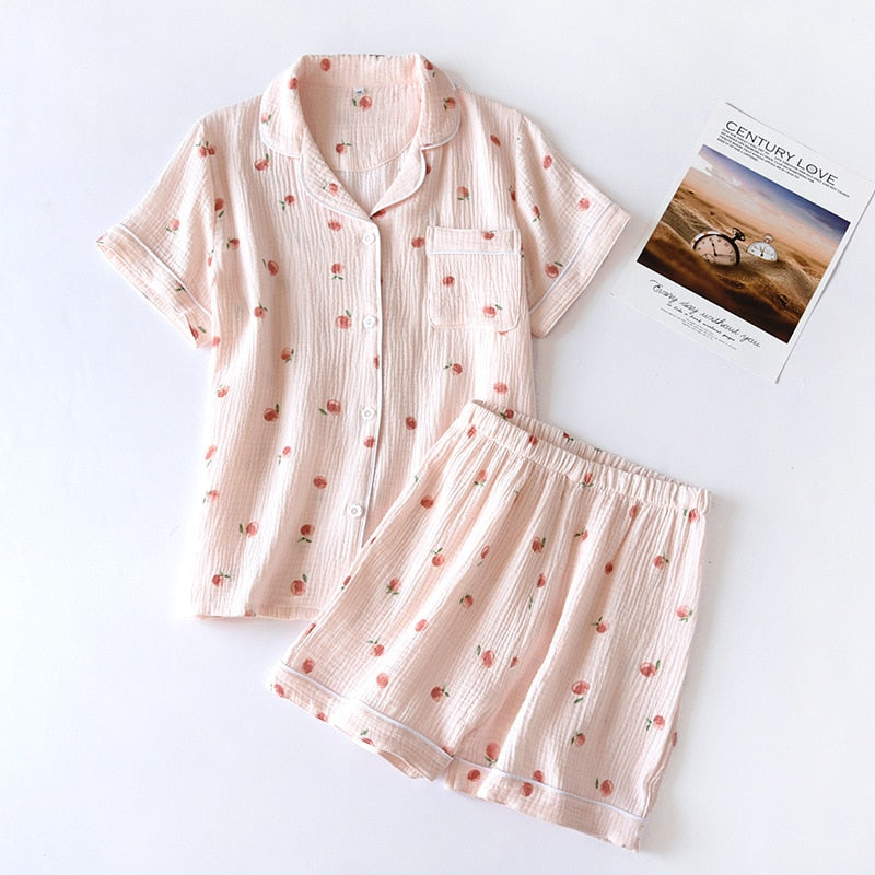 Pijama Feminino Americano Curto Lunna