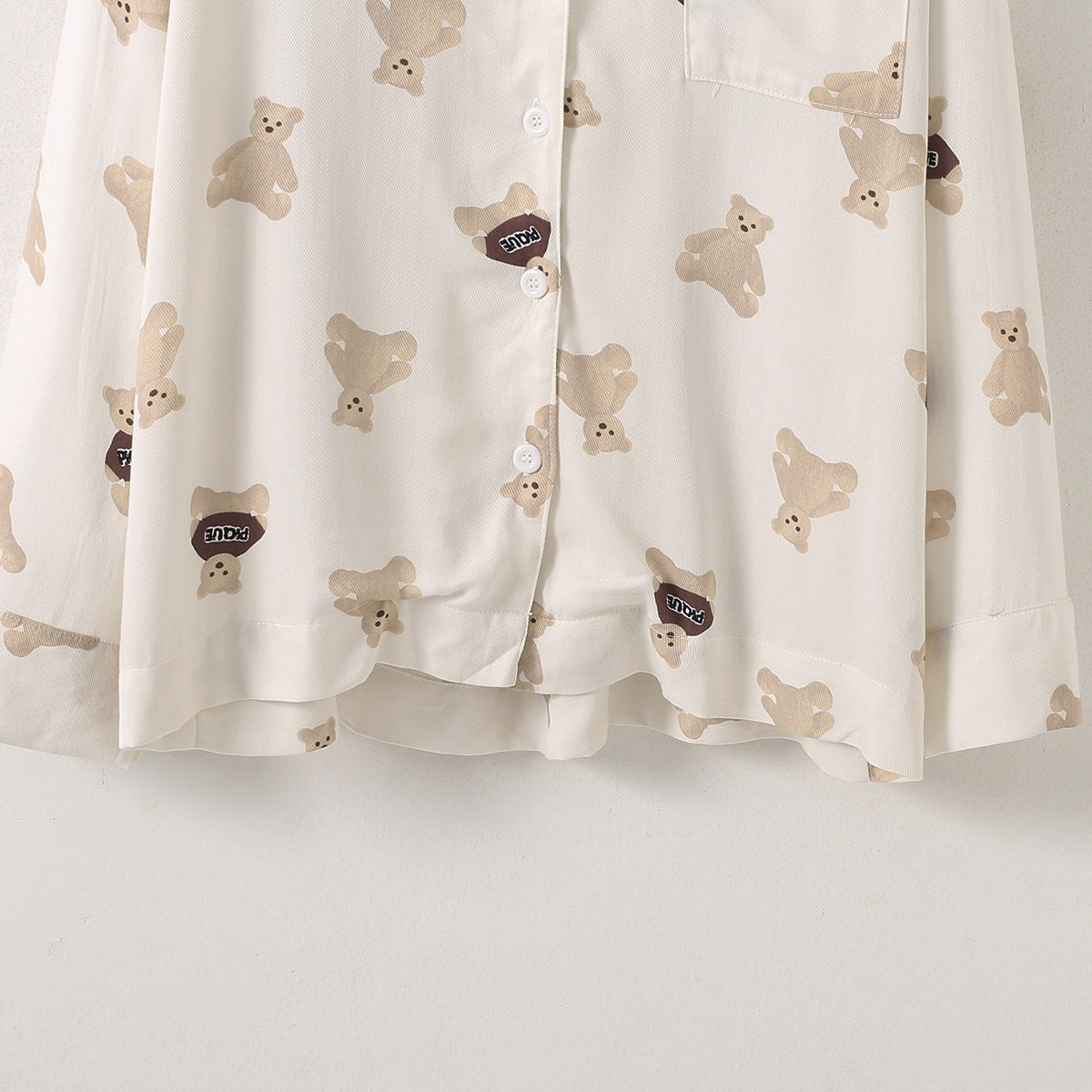 Pijama Feminino Americano Longo Ursinho