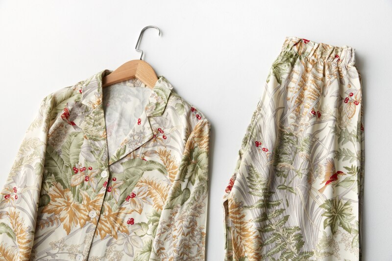 Pijama Feminino Americano Longo Dahlia