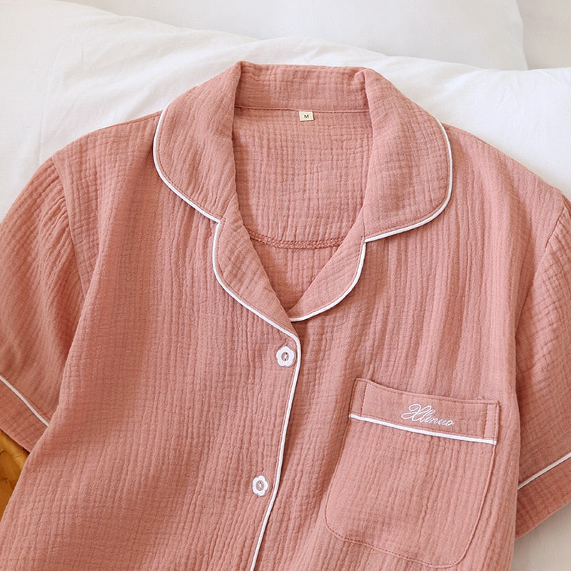 Pijama Feminino em Algodão Dominique