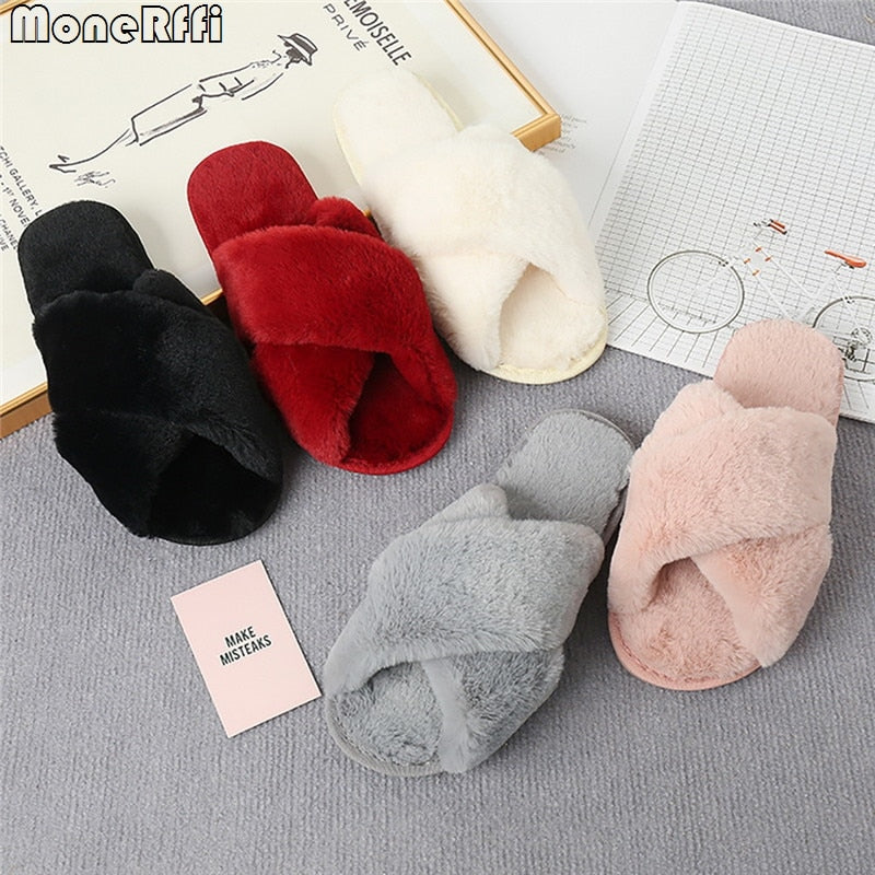 Pantufa Feminina Fluffy Slipper