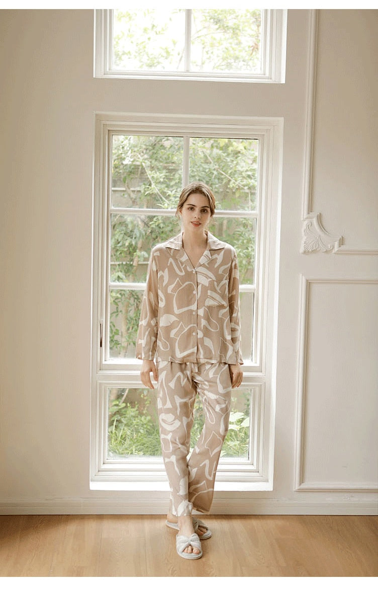 Pijama Feminino Americano Longo Amaya