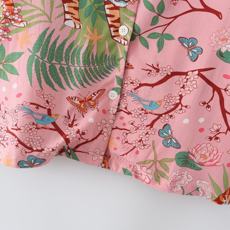 Pijama Feminino Curto Jungle