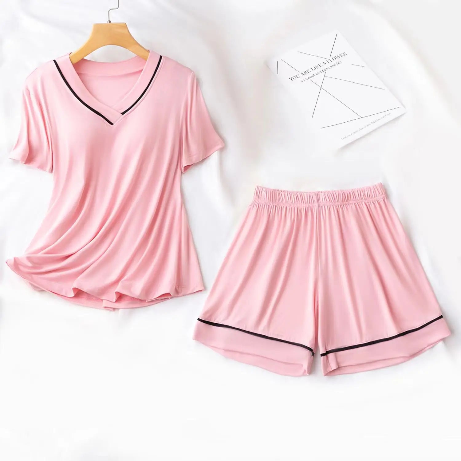 Pijama Feminino Curto Coralina