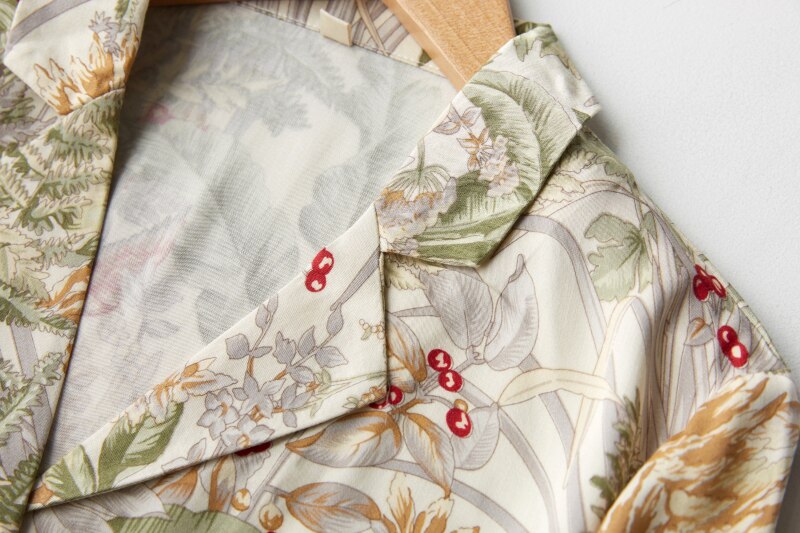 Pijama Feminino Americano Longo Dahlia