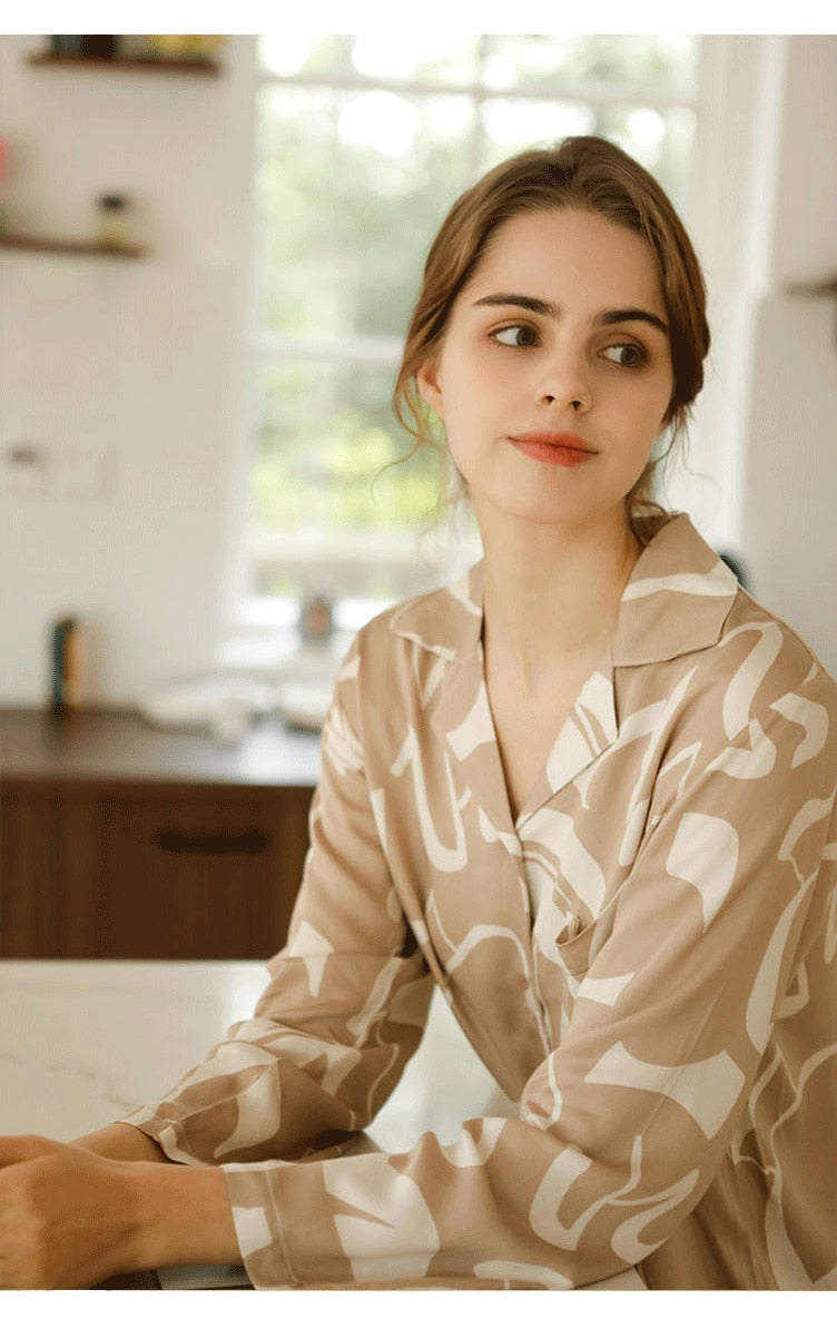 Pijama Feminino Americano Longo Amaya