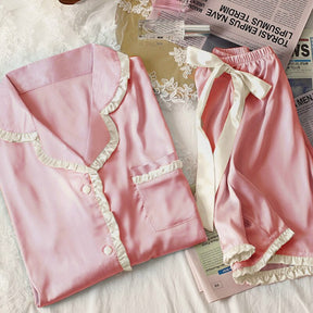 Pijama Feminino em Cetim Pietra