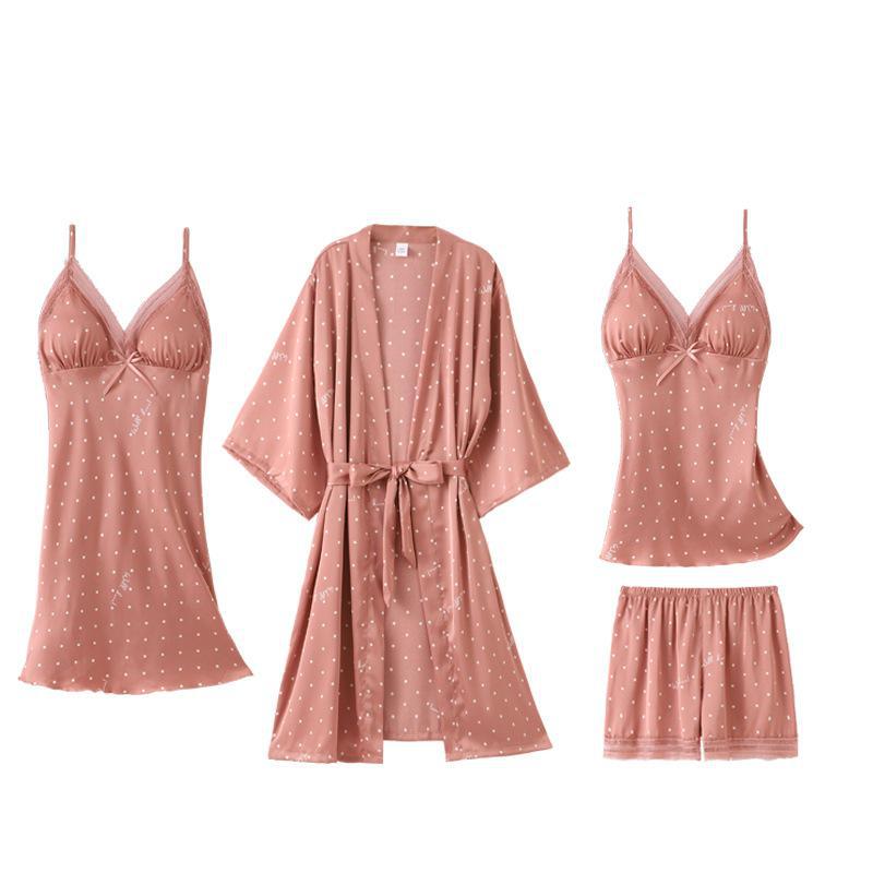 Pijama Feminino 4 Peças Sweet
