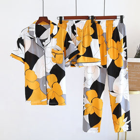 Pijama Feminino 3 Peças Madalena