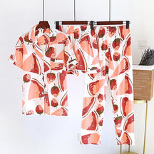 Pijama Feminino 3 Peças Madalena