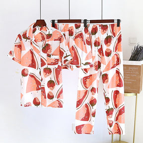 Pijama Feminino 3 Peças Madalena