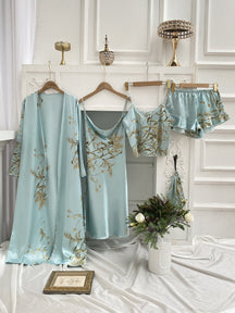 Pijama Feminino 4 Peças Elegant