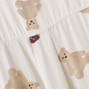 Pijama Feminino Americano Longo Ursinho