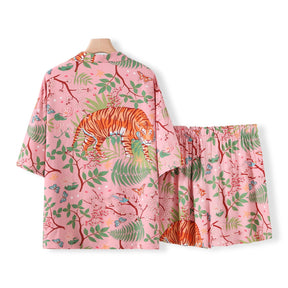 Pijama Feminino Curto Jungle