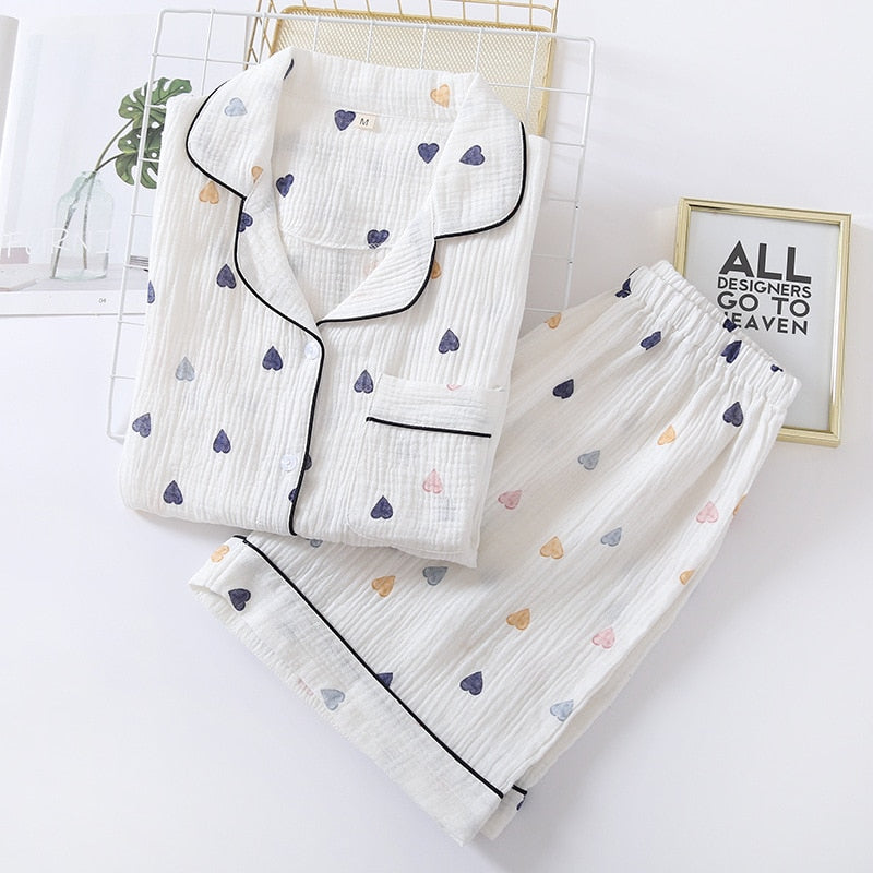 Pijama Feminino Americano Curto Alicia