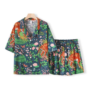Pijama Feminino Curto Jungle