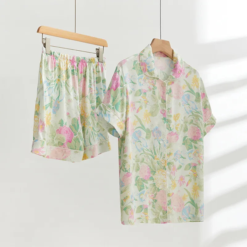 Pijama Feminino Americano Curto Carlotta